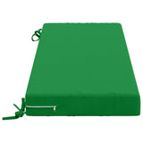 2-Piece Bench Cushions SOEST 2 pcs 100% Polyester Green 949759