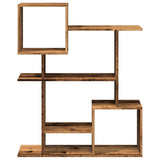 Room Divider Bookcase Old Wood 92x29x112 cm Engineered Wood 858127