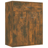 Sideboard Smoked Oak 60x30x75 cm Engineered Wood 815375