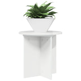 Plant Stand 2 pcs High Gloss White 40 x 40 x 40 cm 899730