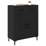 Sideboard Black Oak 69.5 x 34 x 90 cm Engineered Wood 882283