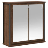 Bathroom Furniture Set with Shelf 5 pcs Brown 76.5 x 35 x 95 cm 3328373