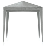Party Tent 200 x 200 x 240 cm Light Grey PE and Steel 42032985