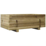 Garden Planter 70x40x26.5 cm Impregnated Wood Pine 847332