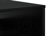 Coffee Table Black Oak 95 x 55 x 31 cm Engineered Wood 8000181