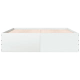 Bed Frame without Mattress White 200x200 cm 3280895