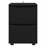Storage Cabinet Black 40 x 48 x 57 cm Engineered Wood 888838