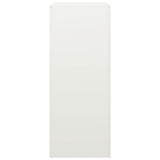 Firewood Rack White 60x40x100 cm Steel 850990