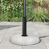Parasol Base 20.9kg Light Grey Concrete Round 42007323
