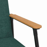 Armchair Dark Green 59 x 75 x 78 cm Fabric 42017666