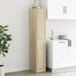 ZNTS Apothecary Cabinet Sonoma Oak 30x41x174.5 cm Engineered Wood 3309629