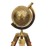 Brass Antique Tripod Globe IN3152