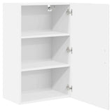 Wall Cabinet PORTO High Gloss White 50 x 31 x 80 cm 885389