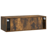 Wall-Mounted TV Cabinet Wall-mounted Smoked Oak 99 x 41 x 30 cm 898190