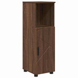 Bathroom Cabinet with Storage Brown Oak 30 x 35 x 95 cm 883321