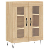 Highboard Sonoma Oak 69,5x34x180 cm Engineered Wood 3199652