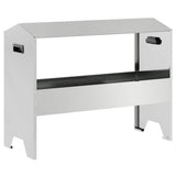 Livestock Feeding Trough Silver 79 x 35 x 62 cm 874629