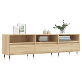 TV Cabinet Sonoma Oak 150x30x44.5 cm Engineered Wood 831263