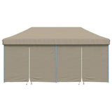 Party Tent Pop-up Taupe 580 x 292 x 315 cm Oxford Fabric 3415554