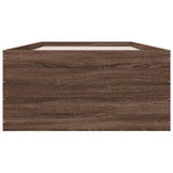 Bed Frame without Mattress Brown Oak 75x190 cm Small Single 3280985