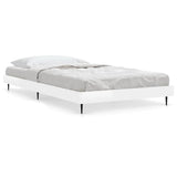 Bed Frame without Mattress High Gloss White 90x200 cm 832271