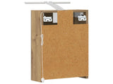 Bathroom Mirror Cabinet Artisian Oak 30 x 10.5 x 50 cm 889022