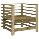 7 Piece Garden Lounge Set Impregnated Wood Pine 3186241