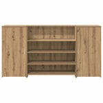 Reception Desk Artisan Oak 200x50x103.5 cm Engineered Wood 3324186
