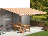 Replacement Fabric for Awning Yellow and Orange 5x3.5 m 312022