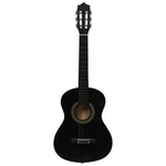 ZNTS Classical Guitar for Beginner and Kids Black 1/2 34" 70126