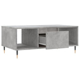 Coffee Table Concrete Grey 90x50x36.5 cm Engineered Wood 830584