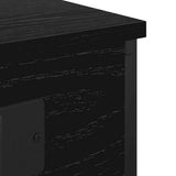 Bedside Cabinet 2 pcs Black Oak 41 x 31 x 51 cm Engineered Wood 859506