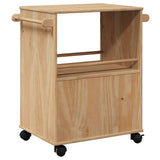 Kitchen Trolley OTTA 59x45x80 cm Solid Wood Pine 4013465