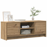 TV Cabinet Artisan Oak 102x30x37.5 cm Engineered Wood 855817