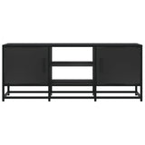 TV Cabinet Black 100x35x41 cm Engineered Wood and Metal 848834