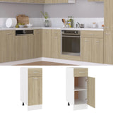 Drawer Bottom Cabinet Lyon Sonoma Oak 30x46x81.5 cm Engineered Wood 801207