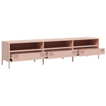 ZNTS TV Cabinet Pink 202x39x43.5 cm Cold-rolled Steel 851347