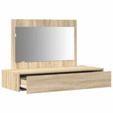 Dressing Table Brown 100 x 40 x 70 cm Engineered Wood 865210