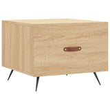Coffee Tables 2 pcs Sonoma Oak 50x50x40 cm Engineered Wood 829339