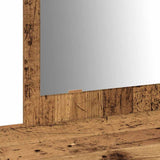 Dressing Table Brown 100 x 40 x 70 cm Engineered Wood 865215