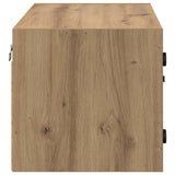 Wall Cabinets 2 pcs 68 x 37 x 35 cm Engineered Wood Artisan Oak 882916