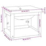 Bathroom Washbasin Frame with Built-in Basin Black Iron 3101382