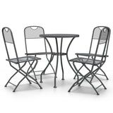 Garden Dining Set Anthracite Expanded metal mesh with e-coating 3084708