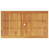 Garden Dining Set 7 pcs Brown Solid Acacia Wood 3375638