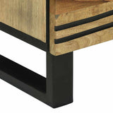 Bedside Cabinet Brown 50 x 33 x 62 cm Solid Acacia wood 4017946