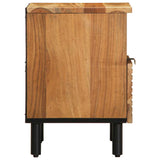 Bedside Cabinet 40x33x46 cm Solid Wood Acacia 4017762