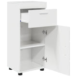 Bathroom Cabinet Set TULUM High Gloss White 37 x 31.5 x 82 cm 880345