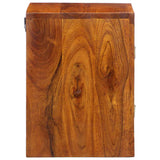 Bedside Cabinet Brown 35 x 30 x 40 cm Solid Acacia Wood 4016519