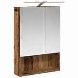 Bathroom Cabinet Set 5 pcs Old Wood 50 x 14.5 x 70 cm 3406325