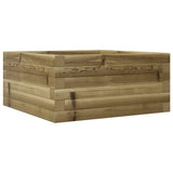 Garden Planter 50x50x23 cm Impregnated Wood Pine 847187